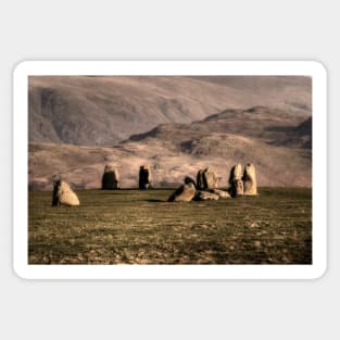 Castlerigg Stone Circle, UK Sticker